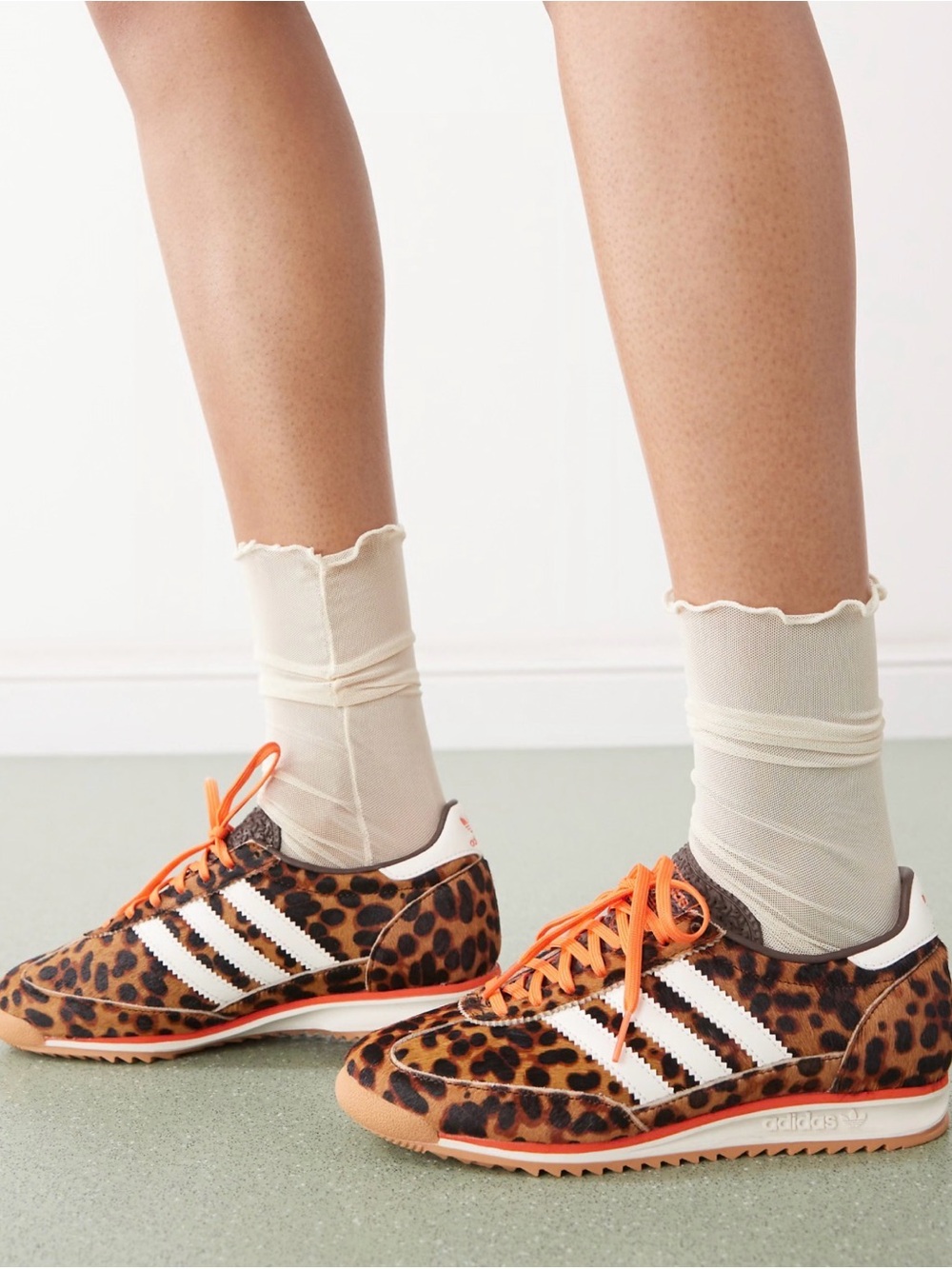 Leopard Adidas 2025 Wmns SL72 OG 'Cheetah Pack - Impact Orange'